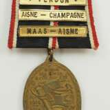 Kriegerverein: Reichskriegerbund Kyffhäuser, Ehrenmedaille des Weltkrieges, mit 4 Gefechtsspangen. - photo 1