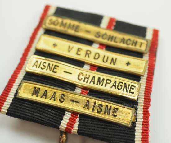 Kriegerverein: Reichskriegerbund Kyffhäuser, Ehrenmedaille des Weltkrieges, mit 4 Gefechtsspangen. - photo 2
