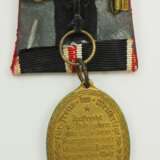 Kriegerverein: Reichskriegerbund Kyffhäuser, Ehrenmedaille des Weltkrieges, mit 4 Gefechtsspangen. - photo 3