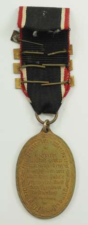 Kriegerverein: Reichskriegerbund Kyffhäuser, Ehrenmedaille des Weltkrieges, mit 4 Gefechtsspangen. - photo 3