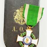 Familie von Werder: Sachsen: Albrechtsorden, 2. Modell (1876-1918), Ritterkreuz 1. Klasse, im Etui. - photo 1