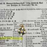 Familie von Werder: Sachsen: Albrechtsorden, 2. Modell (1876-1918), Ritterkreuz 1. Klasse Miniatur. - photo 4