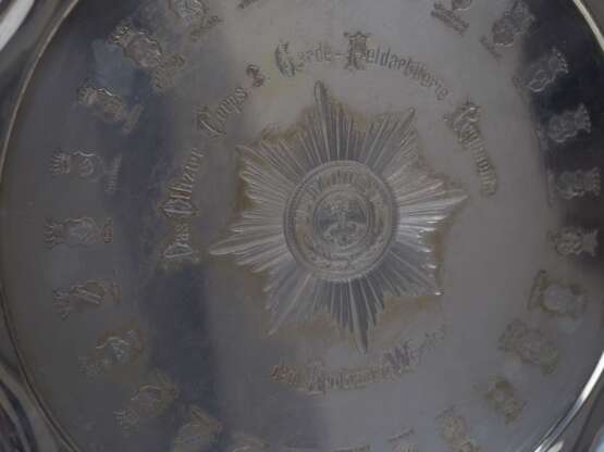 Familie von Werder: Geschenkteller des Offiziers-Corps 3. Garde-Feldartillerie-Regiment, dem scheidenden Leutnant v. Werder. - photo 3