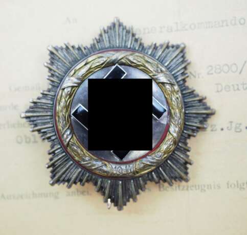 Nachlass des Oberleutnant d.R. und Träger des Deutschen Kreuzes in Gold R.P., Adjutant der Panzerjäger Abteilung 227. - фото 2