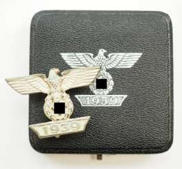 Eisernes Kreuz, 1939, 1. Klasse Wiederholungsspange, 1. Form, im Etui.
