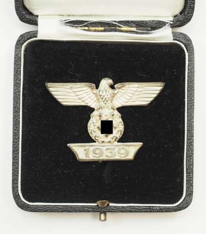 Eisernes Kreuz, 1939, 1. Klasse Wiederholungsspange, 1. Form, im Etui. - фото 4