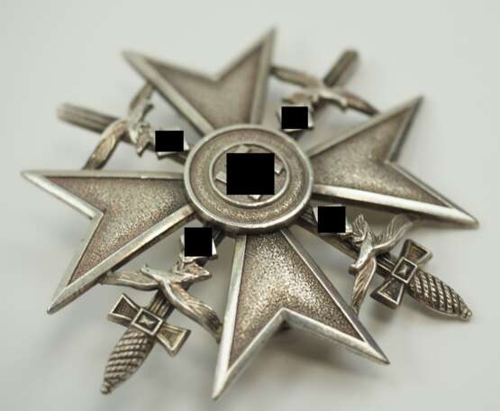 Spanienkreuz, in Silber, mit Schwertern. - фото 2