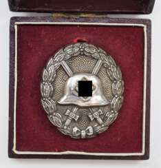 Verwundetenabzeichen, Legion Condor, Silber, im Etui.