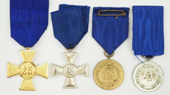 Wehrmacht-Dienstauszeichnung, für 25, 18, 12 und 4 Jahre. - photo 3