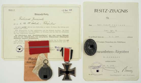 Nachlass eines Gefreiten des Grenadier Regiment 82. - Foto 1
