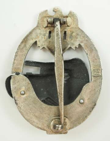 Panzerkampfabzeichen, Silber, mit Einsatzzahl 25 - JFS. - photo 3