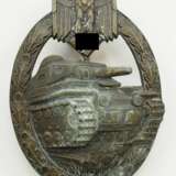 Panzerkampfabzeichen, Bronze - F. Zimmermann, Stuttgart. - Foto 1
