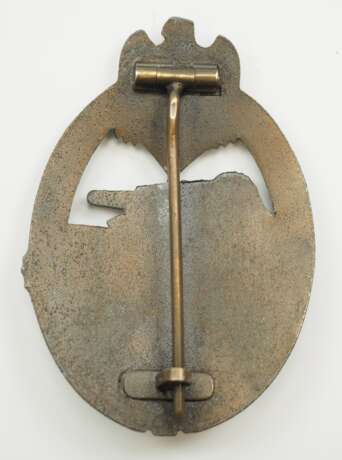 Panzerkampfabzeichen, Bronze - F. Zimmermann, Stuttgart. - Foto 3