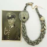 Wehrmacht: Schützenschnur, 1. Modell, für Gewehrschützen, 1. Stufe. - photo 1