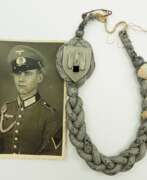 Récompenses. Wehrmacht: Schützenschnur, 1. Modell, für Gewehrschützen, 1. Stufe.