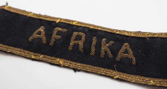 Kriegsmarine: Ärmelband AFRIKA, für Offiziere. - photo 2