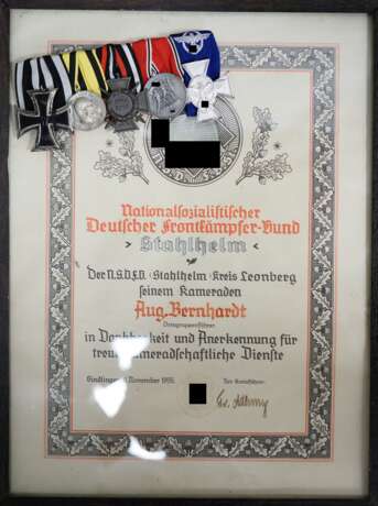 Nachlass eines Weltkriegs-Veteranen und Polizei-Beamten aus Leonberg. - photo 1