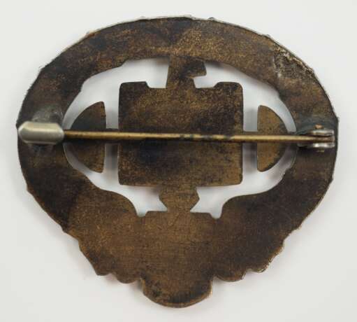 Deutsches Schwerathleten Sportabzeichen, 2. Modell, in Bronze. - photo 3