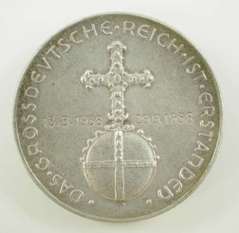 Silber-Medaille "Das Großdeutsche Reich ist wieder erstanden". - Foto 2
