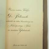 DDR: Deutscher Nationalpreis 1951, 1. Klasse, im Etui, mit Urkunde für Dr. Georg Bilkenroth - Kollektiv Braunkohlenkoks. - фото 11