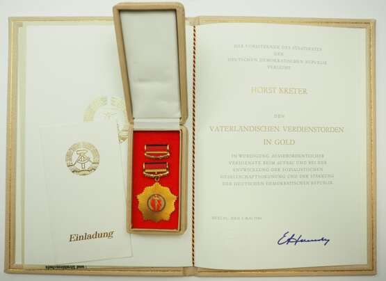 DDR: Nachlass des Chefredakteur der "National-Zeitung" und Abgeordneter der Volkskammer Horst Kreter. - фото 2