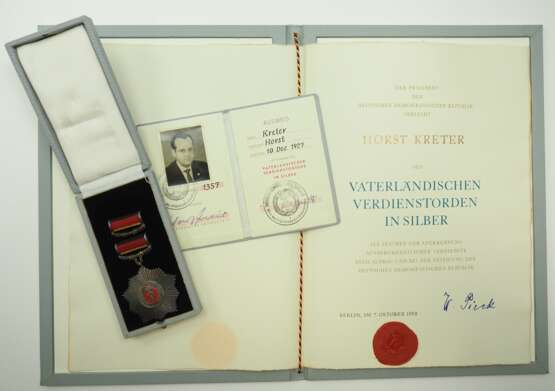 DDR: Nachlass des Chefredakteur der "National-Zeitung" und Abgeordneter der Volkskammer Horst Kreter. - фото 4