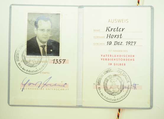 DDR: Nachlass des Chefredakteur der "National-Zeitung" und Abgeordneter der Volkskammer Horst Kreter. - фото 7