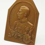 Bulgarien: Bronze Aufsteller-Plakette auf Zar Boris III. - photo 1