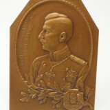 Bulgarien: Bronze Aufsteller-Plakette auf Zar Boris III. - photo 2