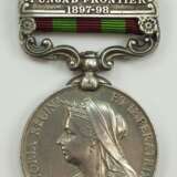 Großbritannien: Allgemeine Indien Einsatz Medaille, mit Spange PUNJAB FRONTIER 1897-98. - photo 1