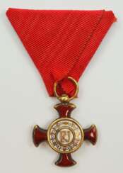 Österreich: Kaiserlich Österreichischer Franz-Joseph-Orden, Goldenes Verdienstkreuz - Braun.