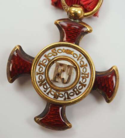 Österreich: Kaiserlich Österreichischer Franz-Joseph-Orden, Goldenes Verdienstkreuz - Braun. - photo 2