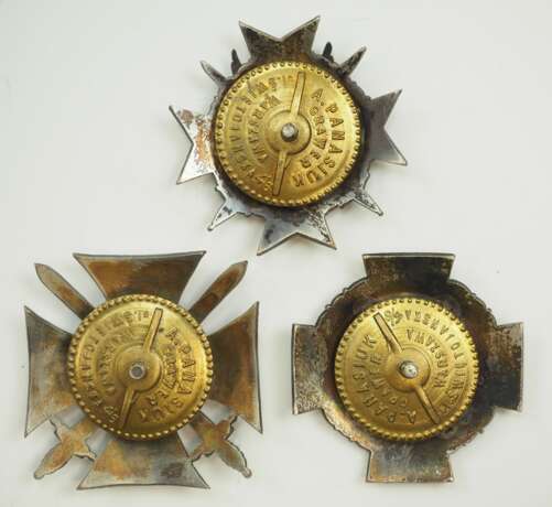 Polen: Regimentsabzeichen - 3 Exemplare. - Foto 2
