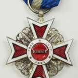 Rumänien: Orden der Krone von Rumänien, 1. Modell (1881-1932), Ritterkreuz. - photo 3