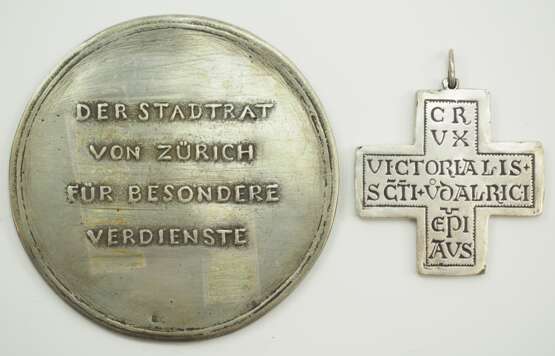 Schweiz: Medaille des Stadtrat von Zürich für besondere Verdienste. - Foto 2