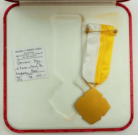 Vatikan: Medaille "Pro Ecclesia et Pontifice", im Etui. - photo 2