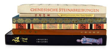 6 BÜCHER, CHINESISCHE KUNST,