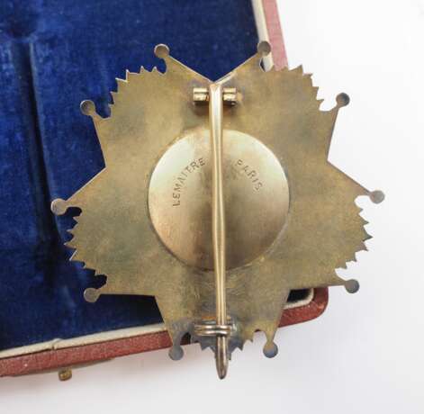 Brasilien: Nationaler Orden Kreuz des Südens, 3. Modell, 1. Typ (1932-1967), Großoffiziers Satz, im Etui. - Foto 4