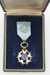 Brasilien: Nationaler Orden Kreuz des Südens, 3. Modell, 1. Typ (1932-1967), Offizierskreuz, im Etui.