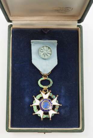 Brasilien: Nationaler Orden Kreuz des Südens, 3. Modell, 1. Typ (1932-1967), Offizierskreuz, im Etui. - photo 1