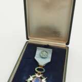 Brasilien: Nationaler Orden Kreuz des Südens, 3. Modell, 1. Typ (1932-1967), Offizierskreuz, im Etui. - photo 2