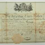 Frankfurt: Militär Abschied eines Sergeanten - 1824. - photo 1