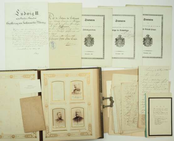 Hessen: Dokumentennachlass des Generalmajor Philipp Friedrich Hoffmann, Kommandant von Sonderburg-Düppel und à la suite des Infanterie-Regiment Nr. 116. - photo 1