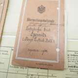 Deutsches Reich: Ausweis-Nachlass eines Vizefeldwebel der 2. Komp. Luftschiffer Bataillon 1. - фото 2
