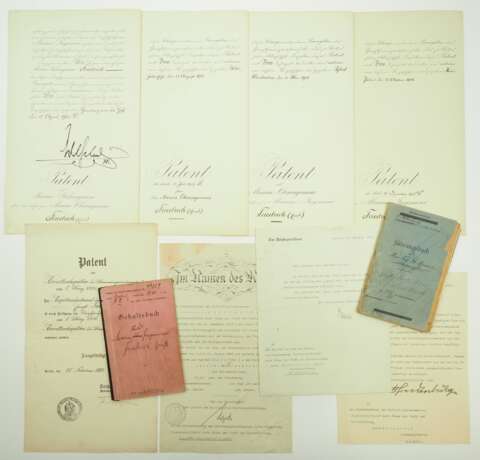 Kaiserliche Marine: Urkunden- und Dokumentennachlass des Vizeadmiral des Marineingenieurswesens Ernst Friedrich. - photo 1