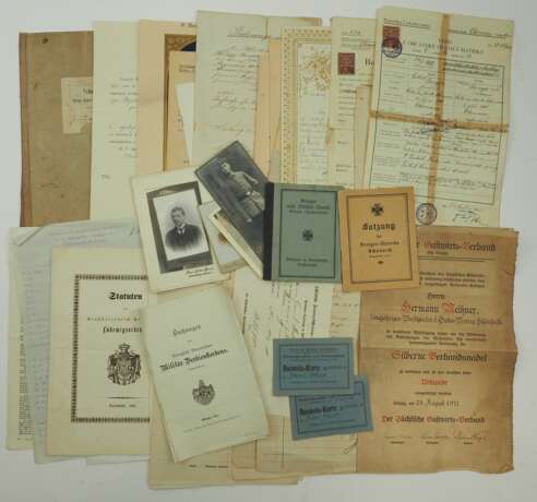 Deutsches Reich: Lot Dokumente. - photo 1