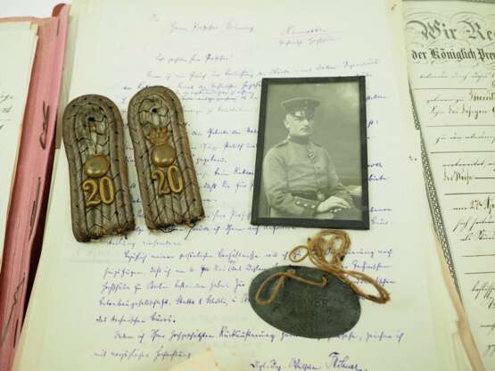 Urkundennachlass eines Dr. Ing. und Hauptmann des Pionier Brückenbaubatl. 560. - photo 5