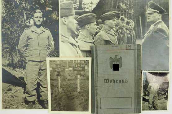 Luftwaffe: Wehrpass eines Obergefreiten im Fallschirmjäger-Regiment 1. - фото 1