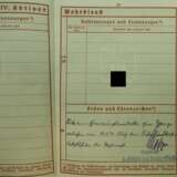 Luftwaffe: Wehrpass eines Obergefreiten im Fallschirmjäger-Regiment 1. - фото 6