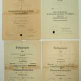 Urkundennachlass eines Unteroffiziers in der Feldgendarmerie Abt. (mot) 551. - фото 1